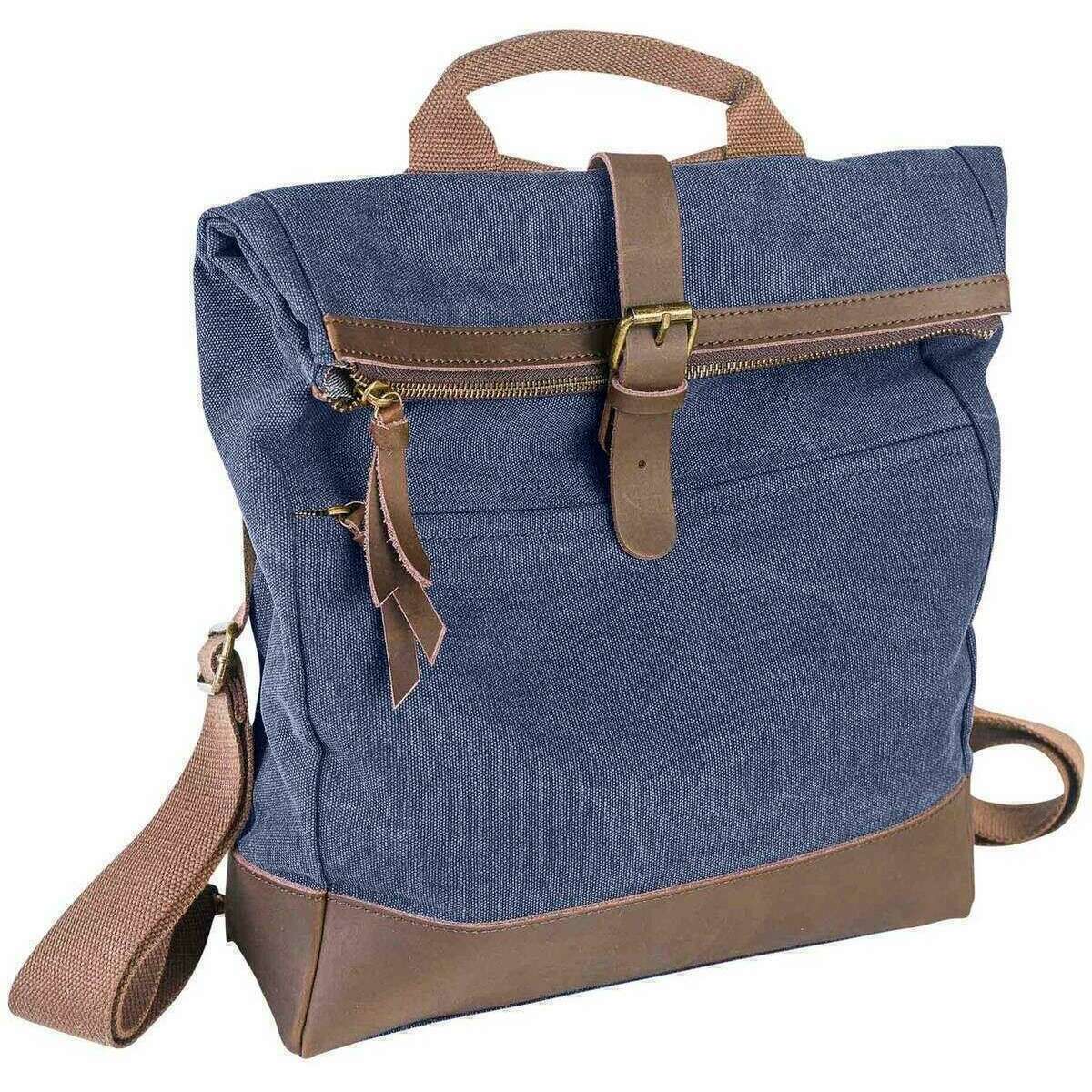 ZEDE Military School Backpack - Bleu Jeans - Image 3