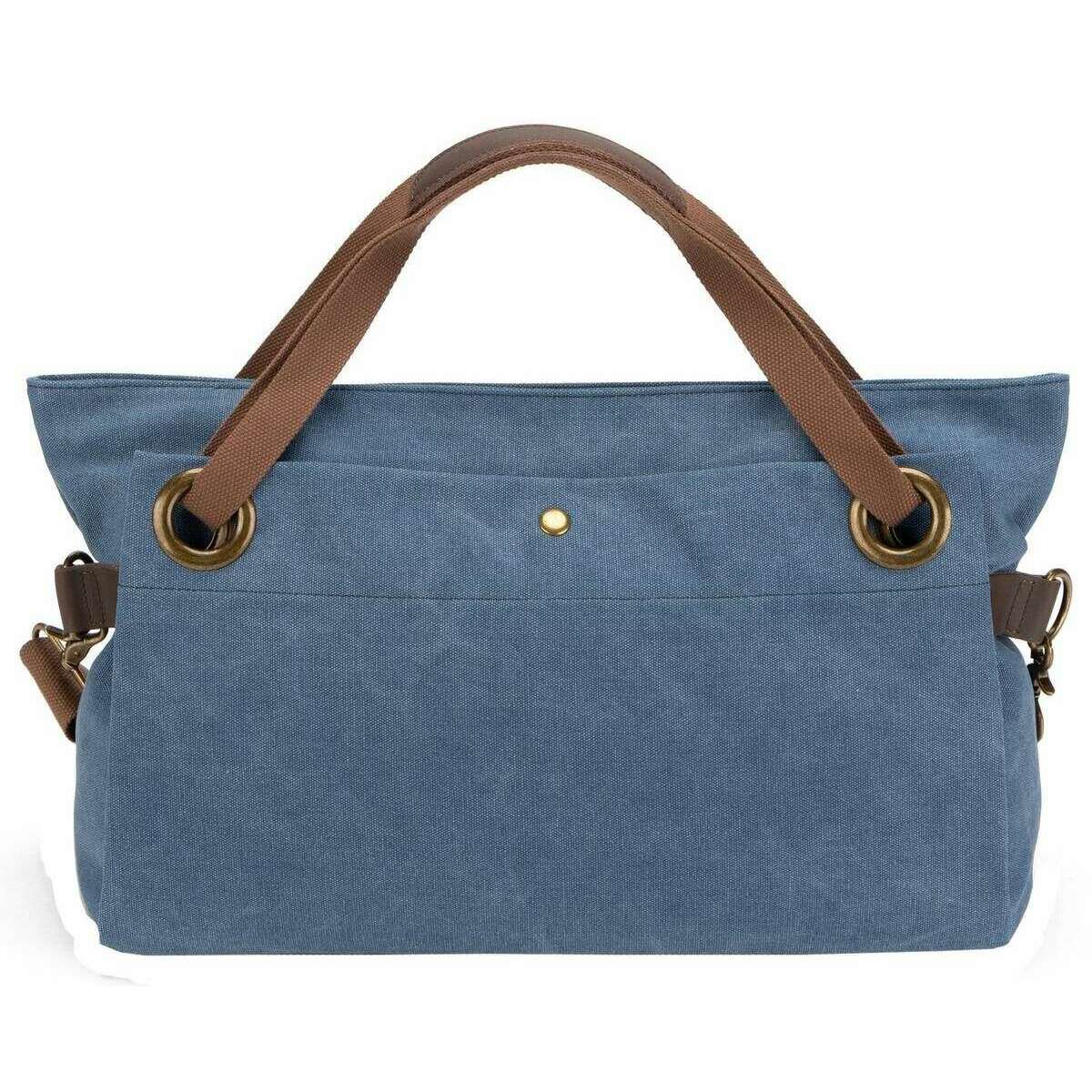 ZEDE Pont Des Arts Cross Body Bag - Jean Blue - Image 2