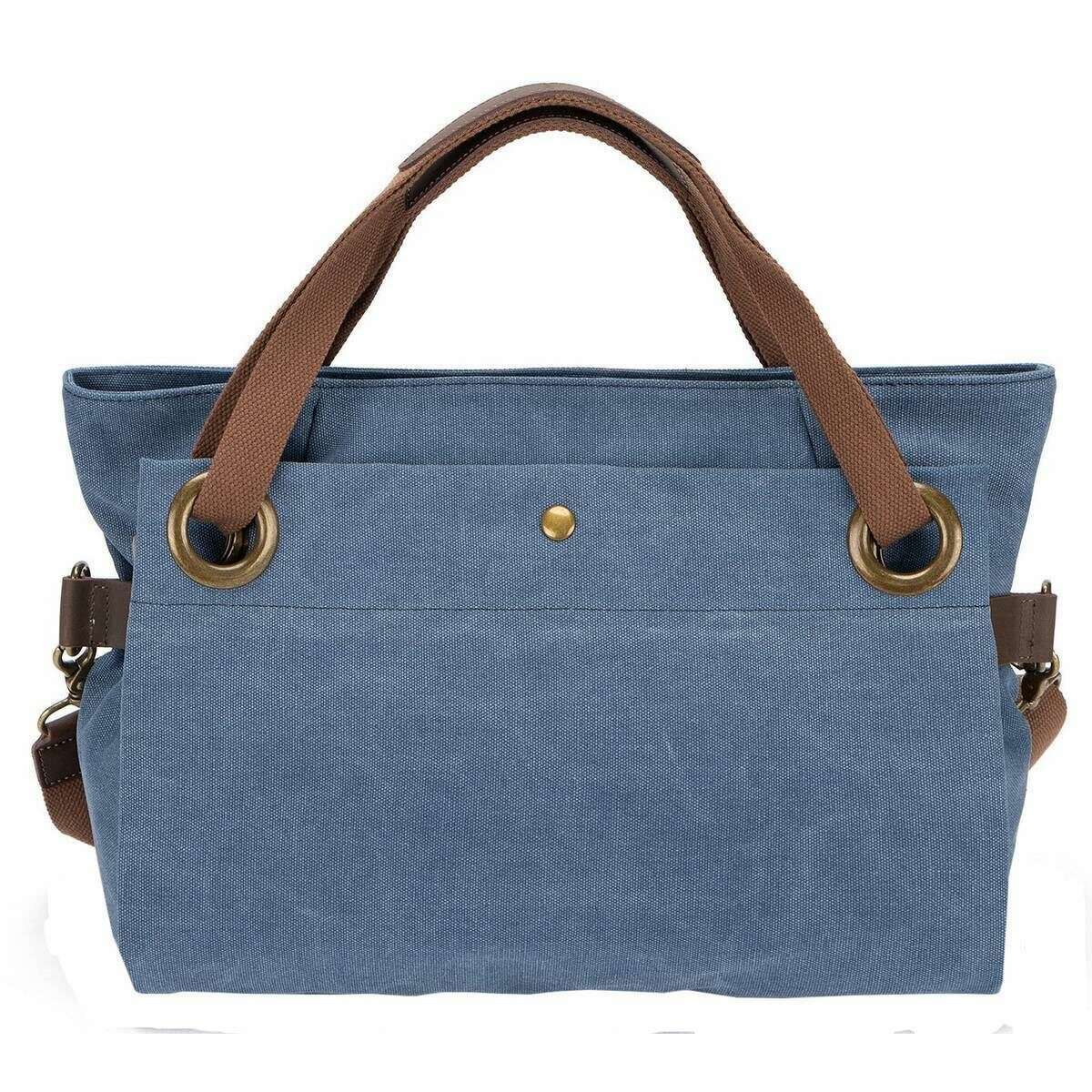 ZEDE Pont Des Arts Medium Cross Body Bag - Jean Blue - Image 2