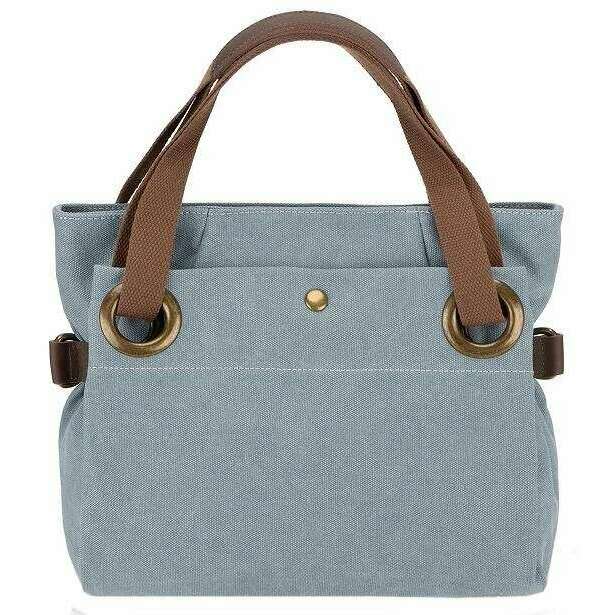 ZEDE Pont Des Arts Mini Cross Body Bag - Blue Grey - Image 2