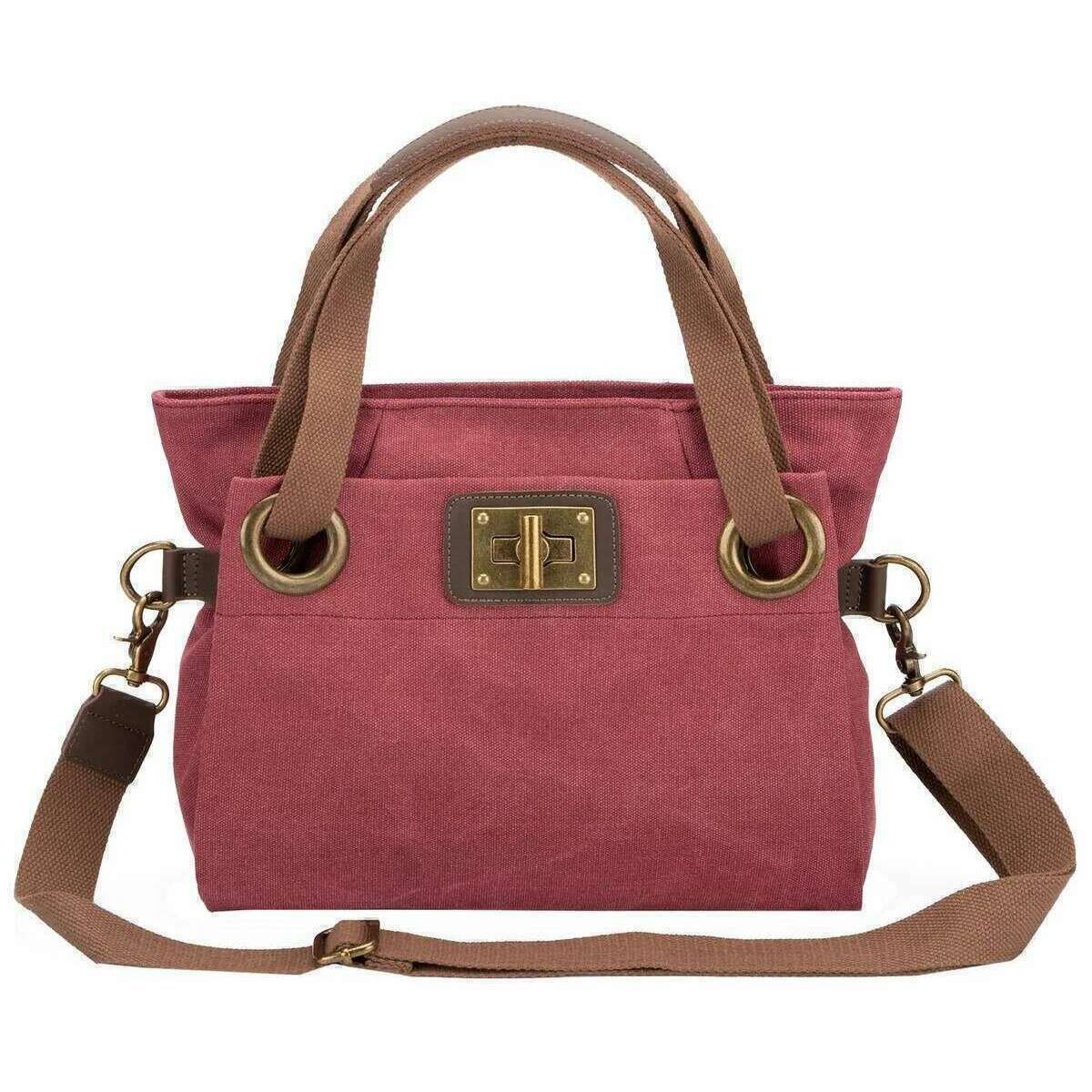 ZEDE Pont Des Arts Mini Cross Body Bag - Bordeaux Burgundy