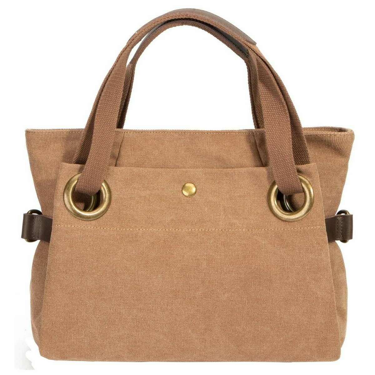 ZEDE Pont Des Arts Mini Cross Body Bag - Camel Brown - Image 2