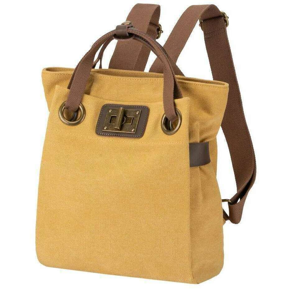 ZEDE Pont Des Arts Small Backpack - Jaune Yellow - Image 3