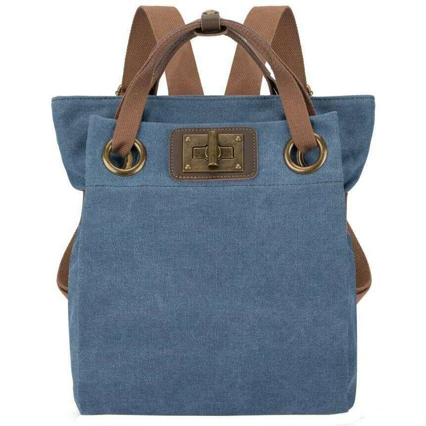 ZEDE Pont Des Arts Small Backpack - Jean Blue
