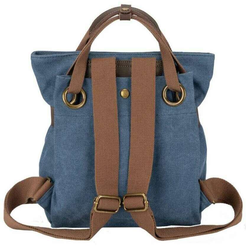 ZEDE Pont Des Arts Small Backpack - Jean Blue - Image 2