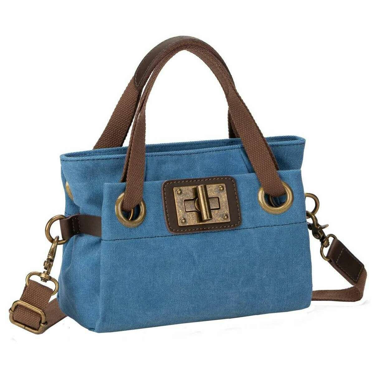 ZEDE Pont Des Arts XS Cross Body Bag - Jean Blue - Image 3