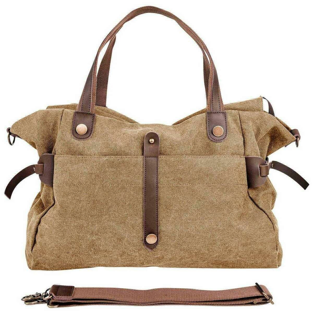 ZEDE Saint Lazare Weekend Bag - Beige Khaki