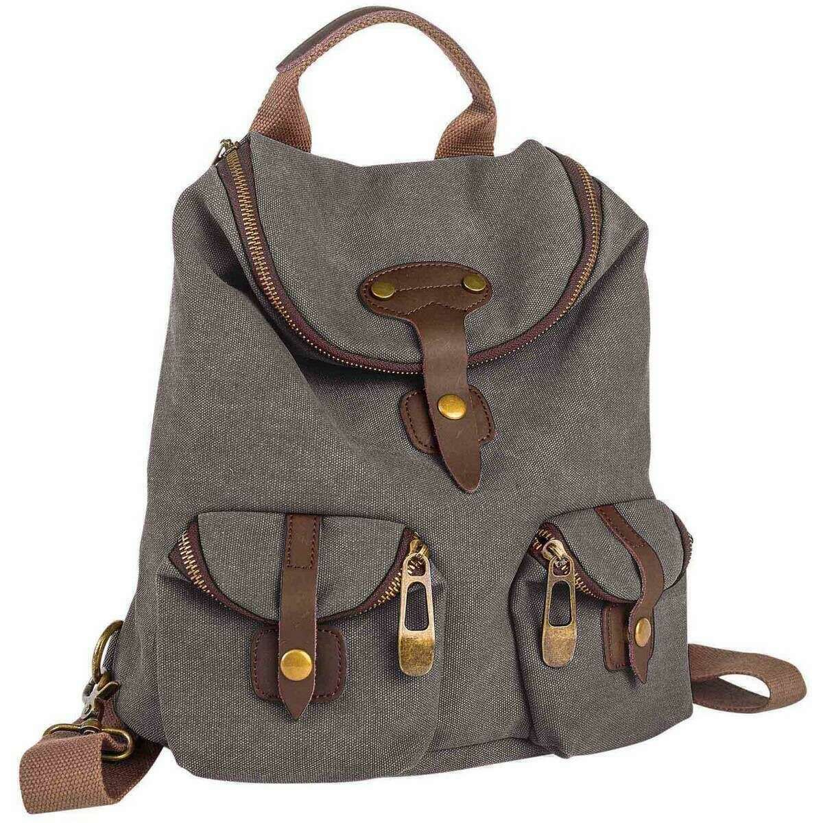 ZEDE Saint Paul Small Backpack - Gris Grey - Image 3