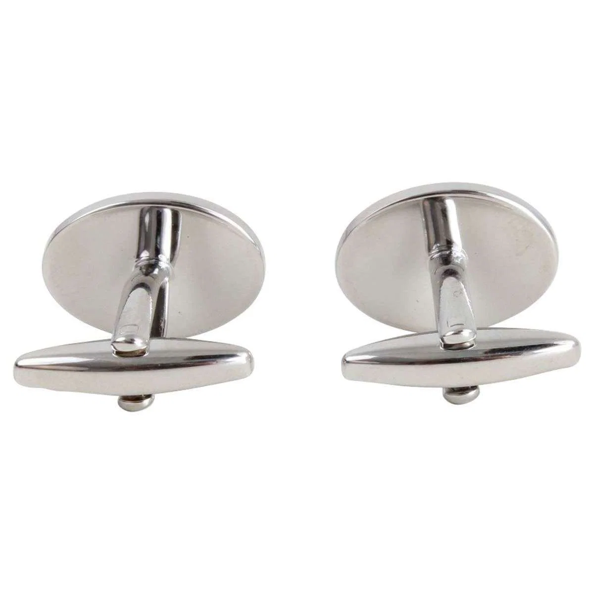 Zennor Union Jack Cufflinks - Blue/Red/Silver - Image 4